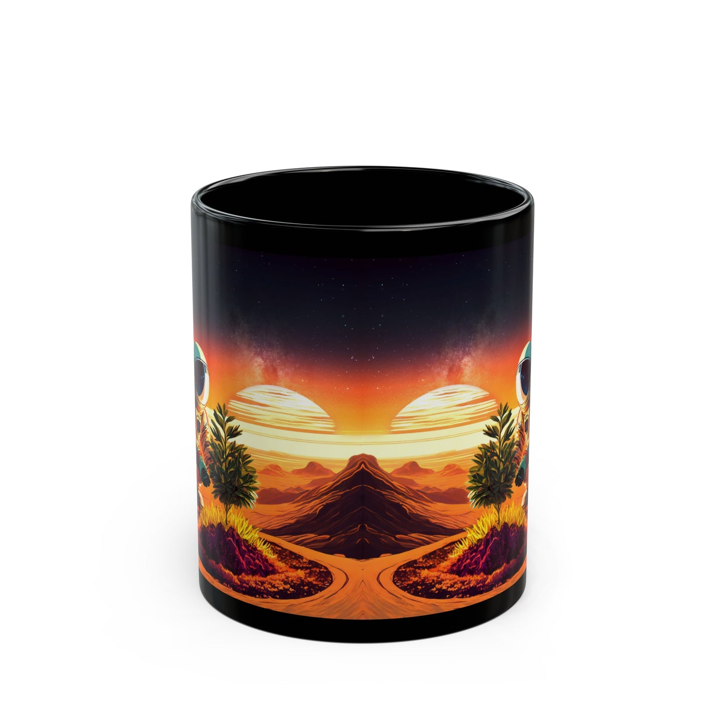 A Promethean Fable 11oz Black Mug