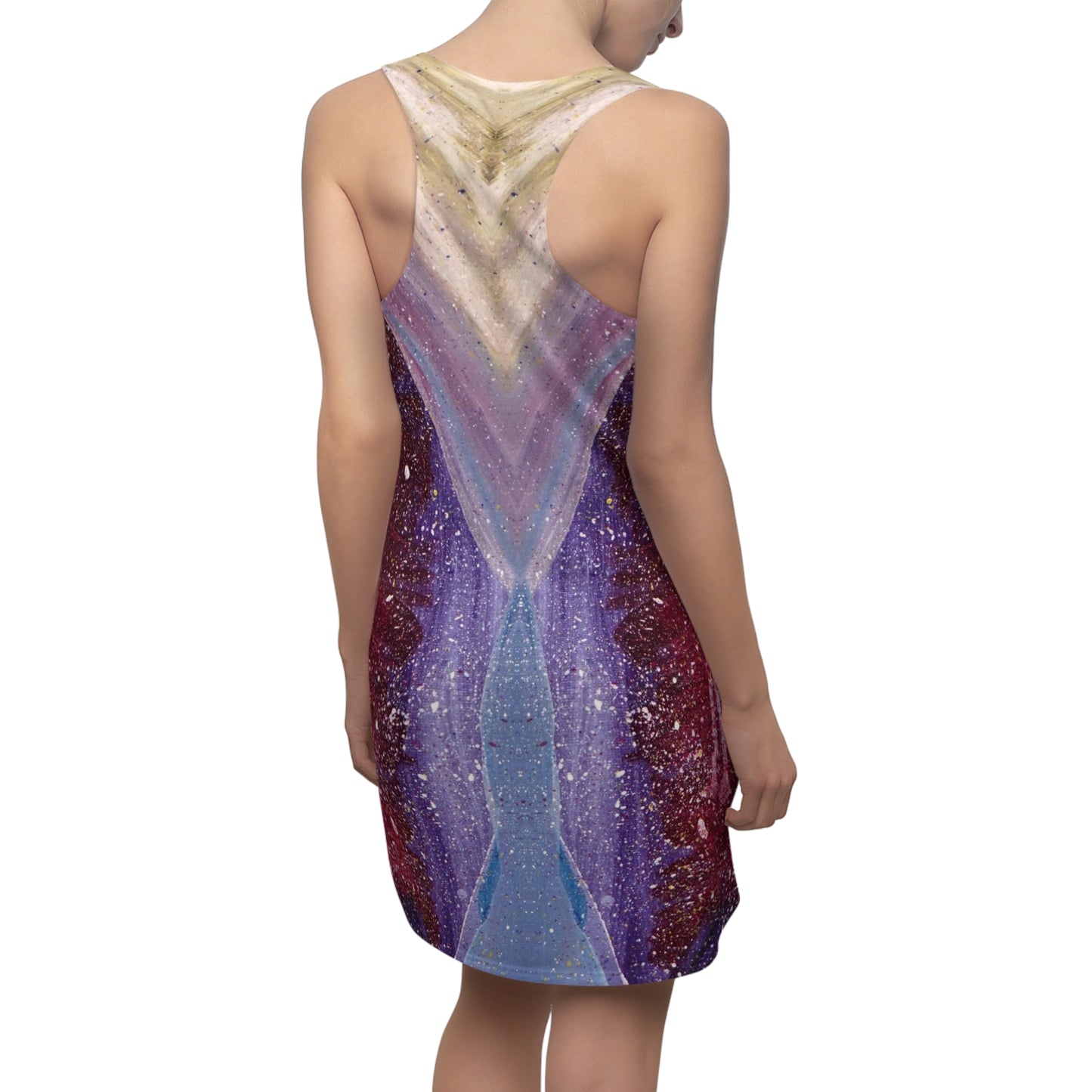 Plato's Cave Painting Slinky Women's Racerback Dress