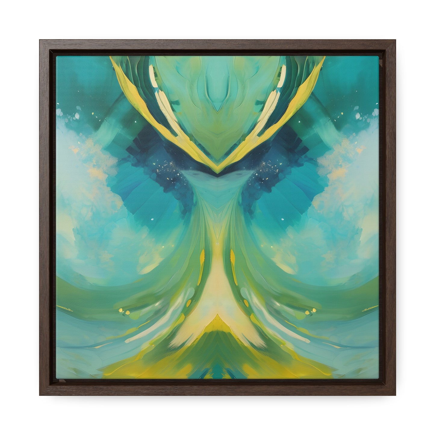 Oceanids Framed Canvas Print