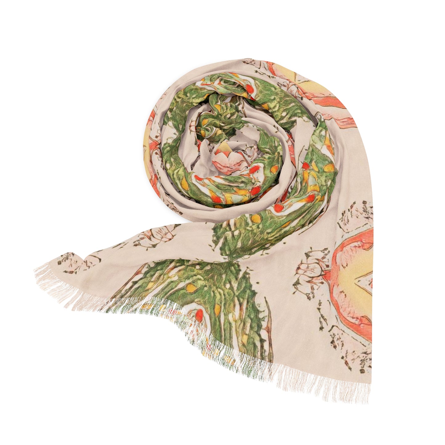 Earth Spirits Fashion Scarf Wrap