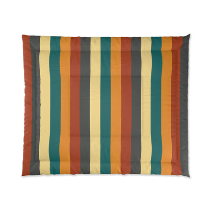 Autumn Stripes Comforter