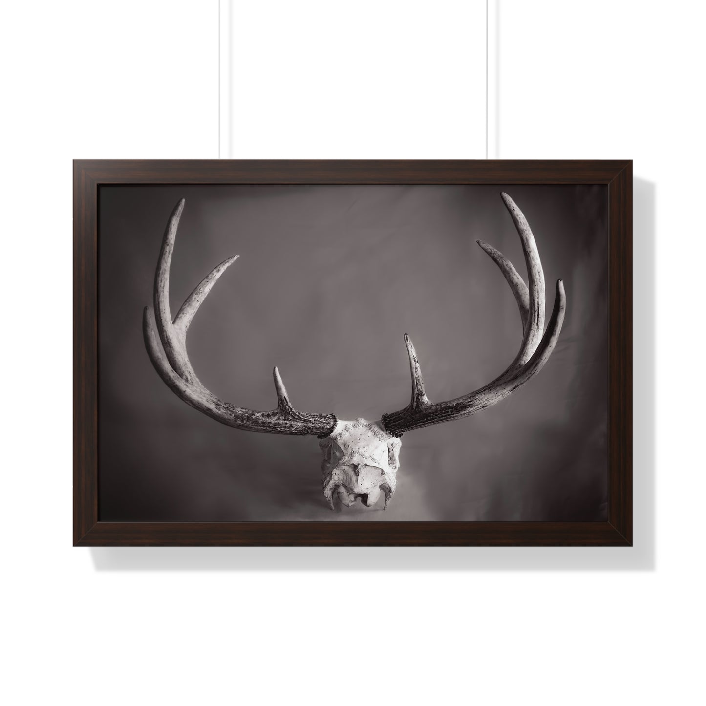 Ghosts of Deers Past Framed Matte Print