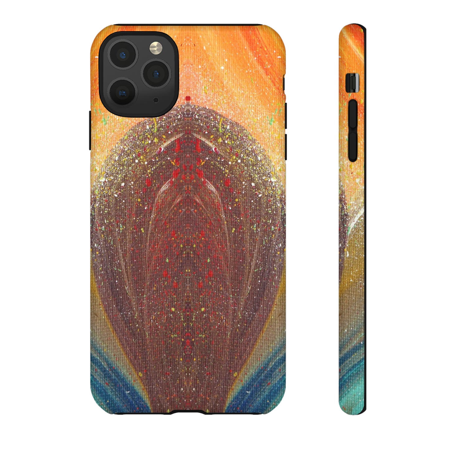 Flow of Magnetism Tough Phone Case for iPhone, Samsung, Pixel