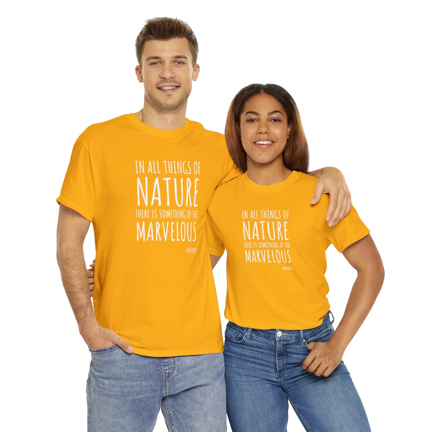 Marvelous Nature Adult 100% Cotton T-Shirt