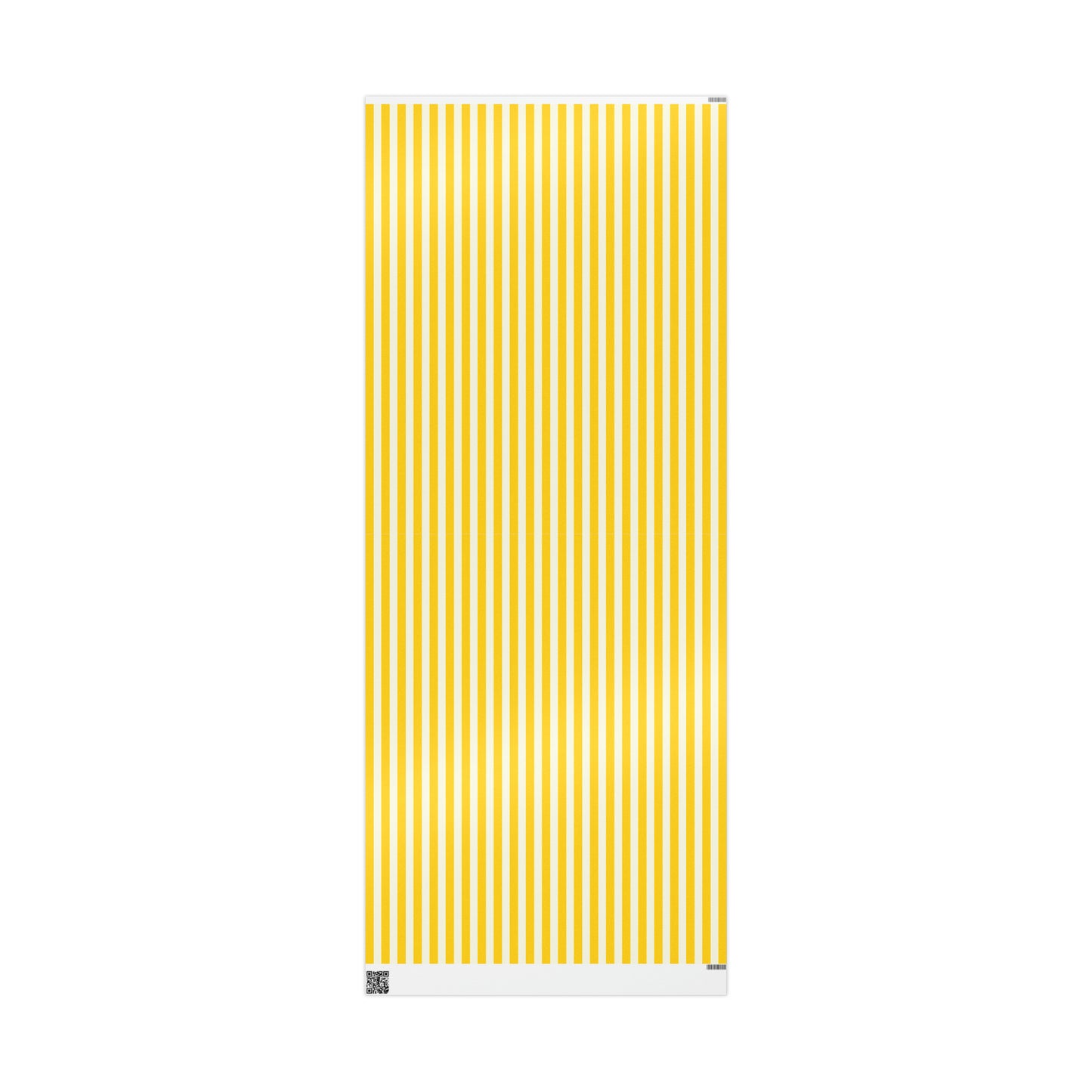 Lemony Yellow Stripes Wrapping Paper Roll (3 sizes)
