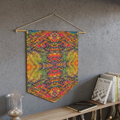 Brazen Symmetry Wood + Twine Tapestry