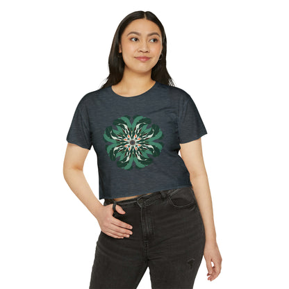 Fractals of Nature Women's Crop Top