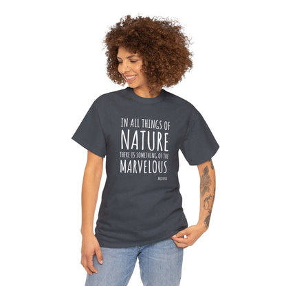 Marvelous Nature Adult 100% Cotton T-Shirt