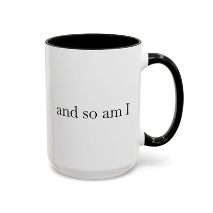 Spicy Karma Colorful Handle Ceramic Mug (11, 15oz)