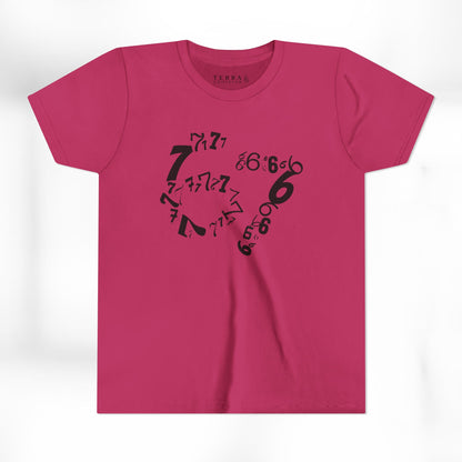 6-7 Meme Illusion Short Sleeve Kids' T-Shirt (multicolors)