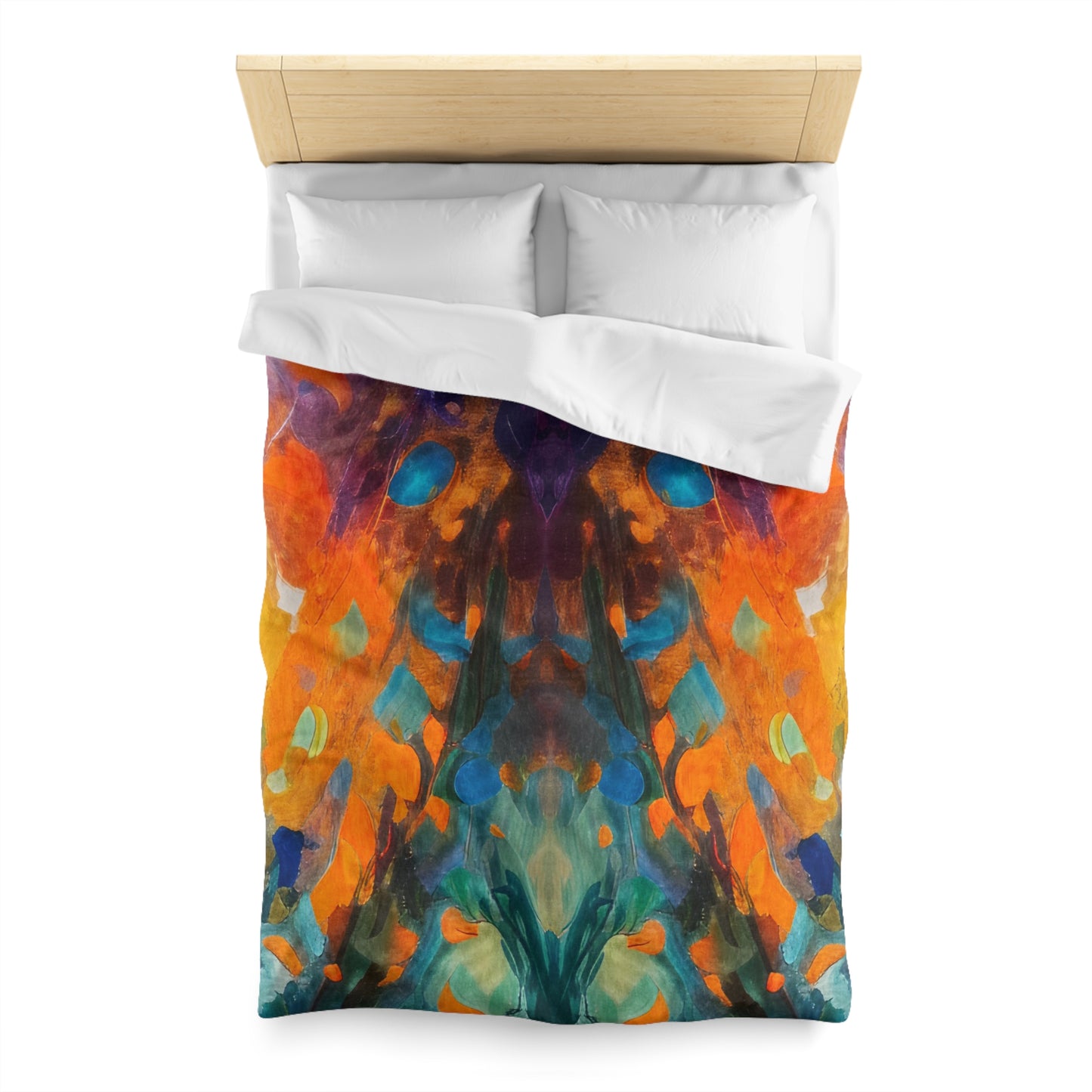 Dog Star Rises Woven Duvet Cover