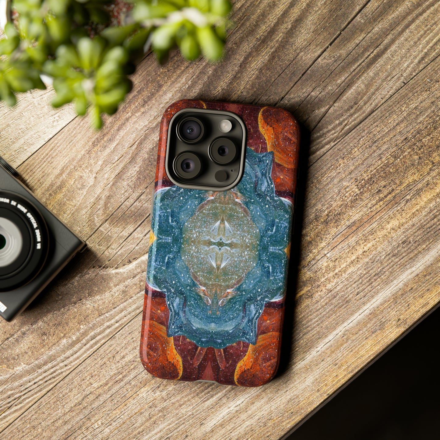 Cosmic Cell Division Tough Phone Case for iPhone, Samsung, Pixel