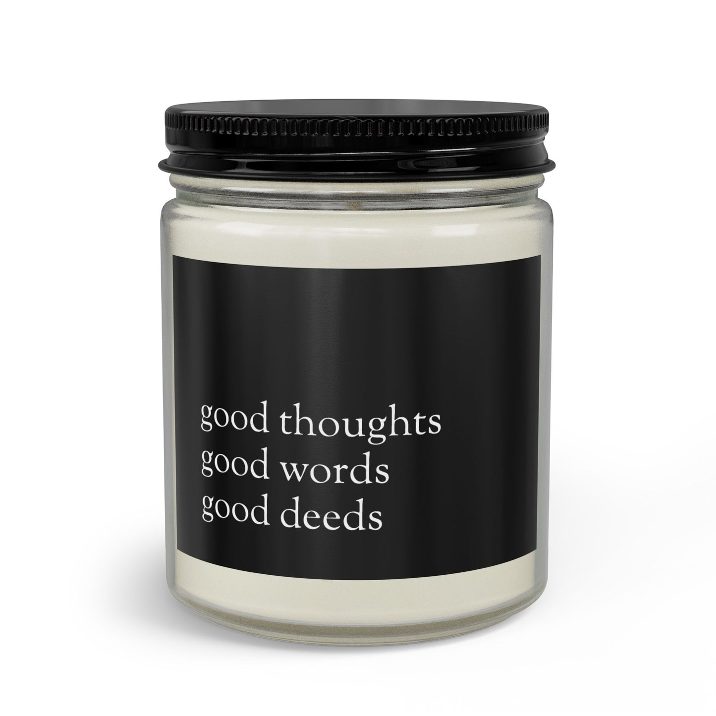 Good Thoughts, Words, Deeds Mindfulness Candle Gift Set