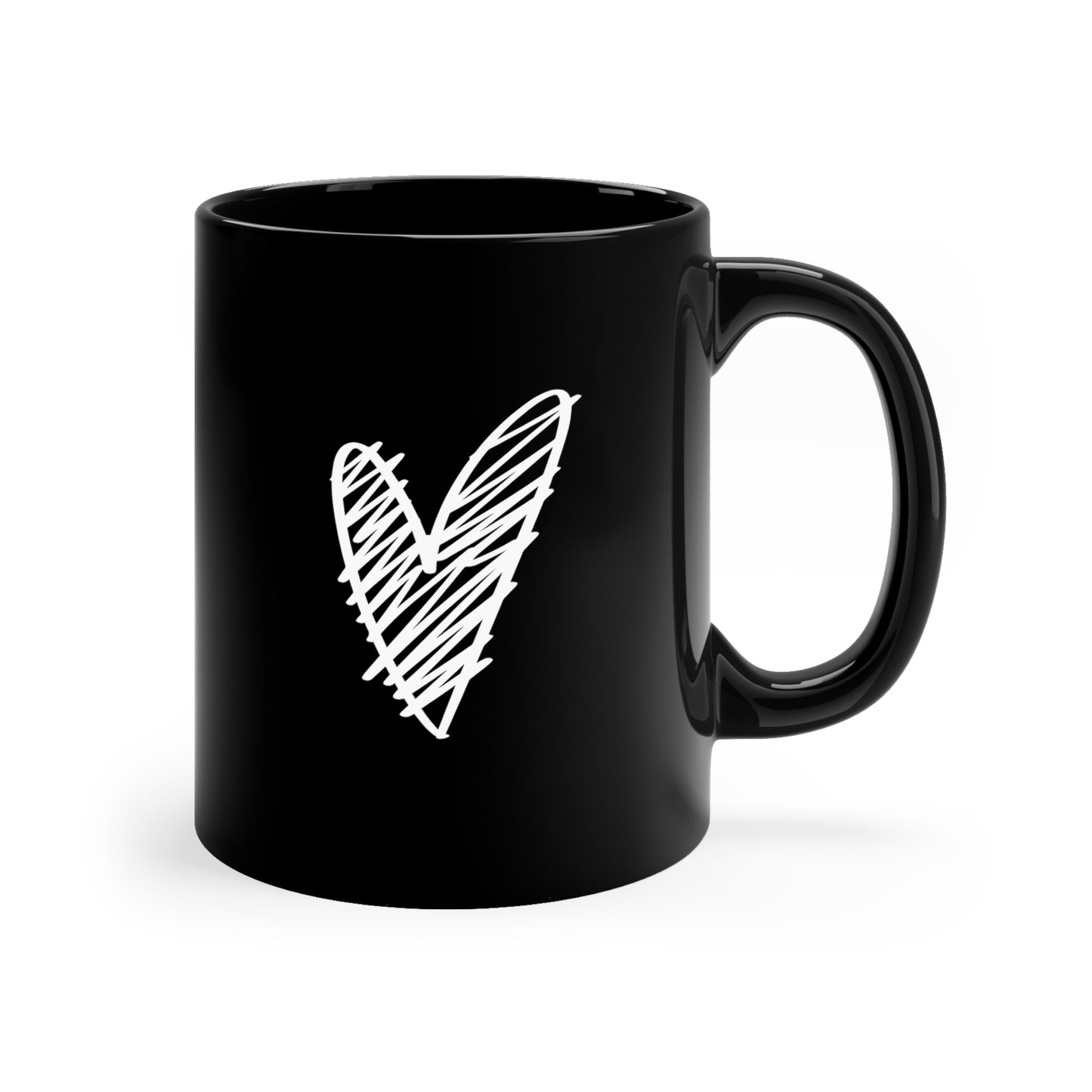 Optimism is Contagious 11oz Black Mug