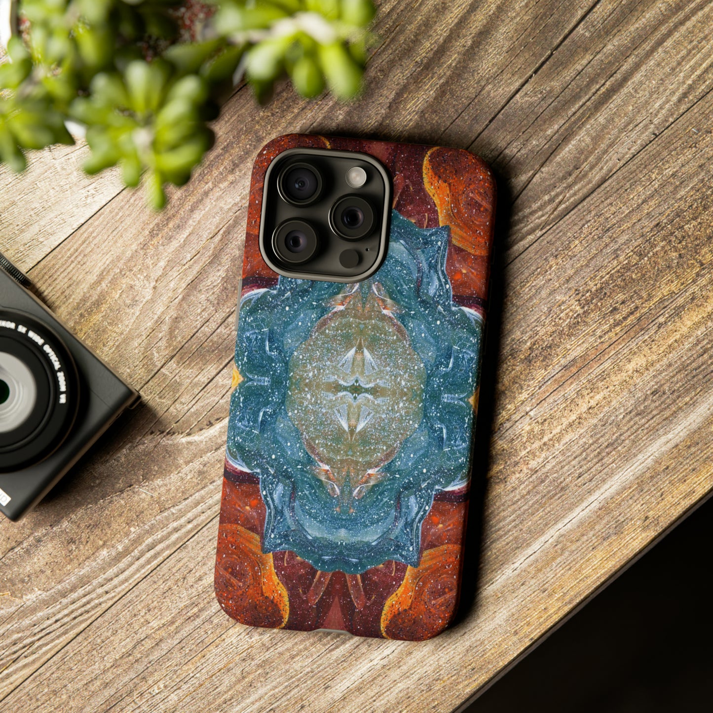 Cosmic Cell Division Tough Phone Case for iPhone, Samsung, Pixel