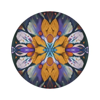 Flower Alchemy Round Rug