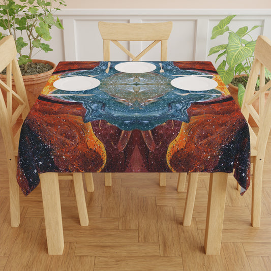 Cosmic Cell Division 55-inch Square Tablecloth