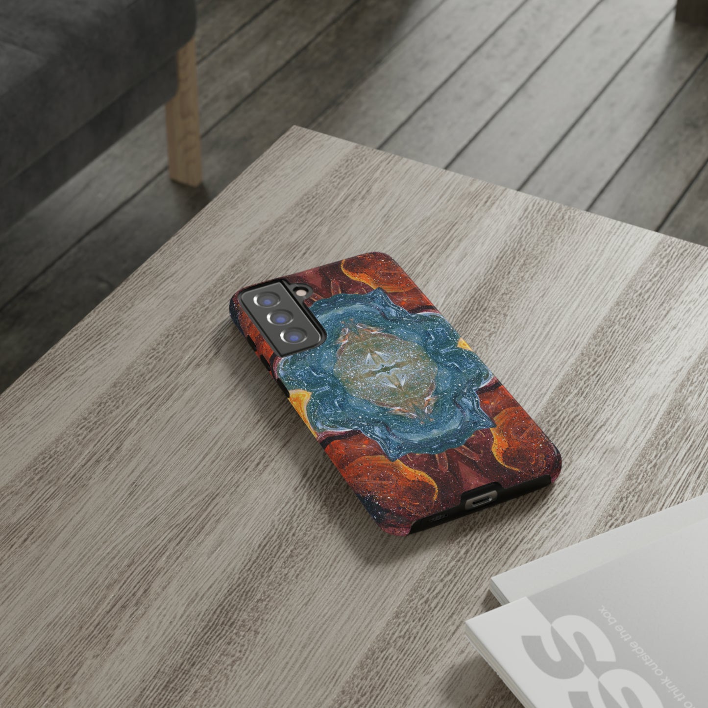 Cosmic Cell Division Tough Phone Case for iPhone, Samsung, Pixel