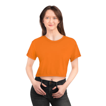 Hunter Safety Orange Women's Cropped Tee