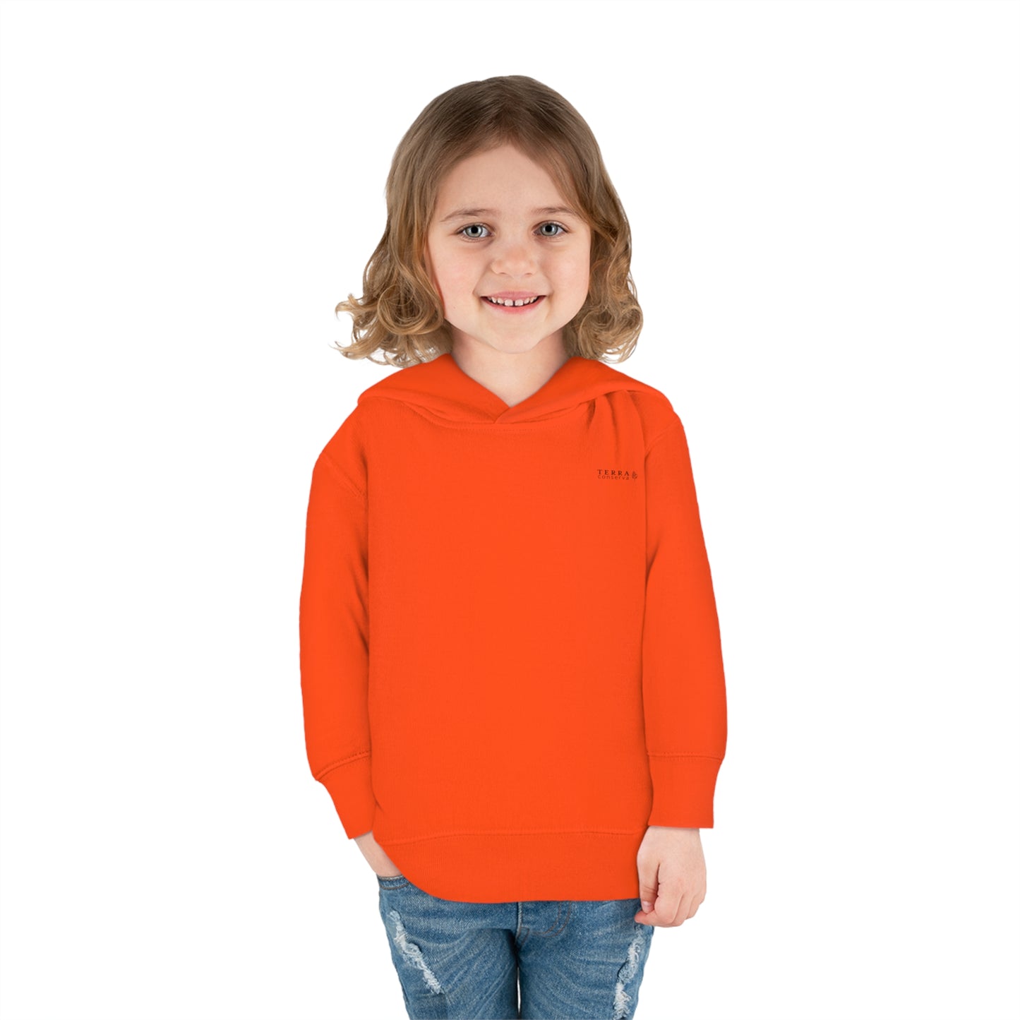 Hunter Safety Orange Toddler Pullover Fleece Hoodie 2T-6T