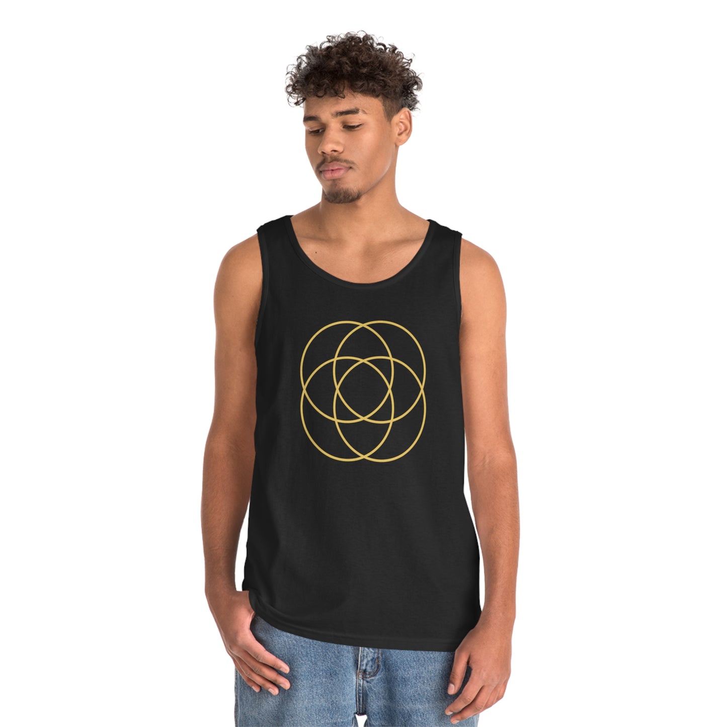 Intersecting Circles Men's Tank