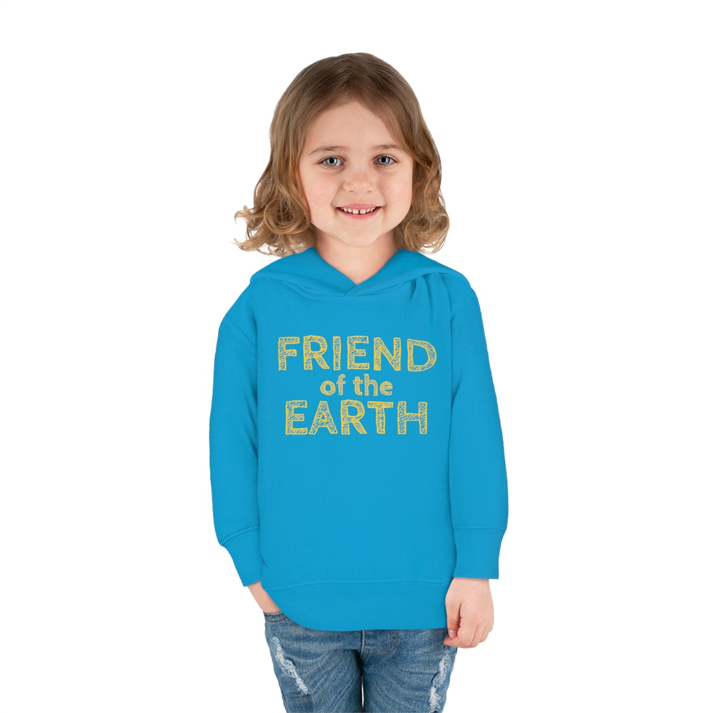 Friend of the Earth Toddler Fleece Hoodie 2T-6T (multicolors)