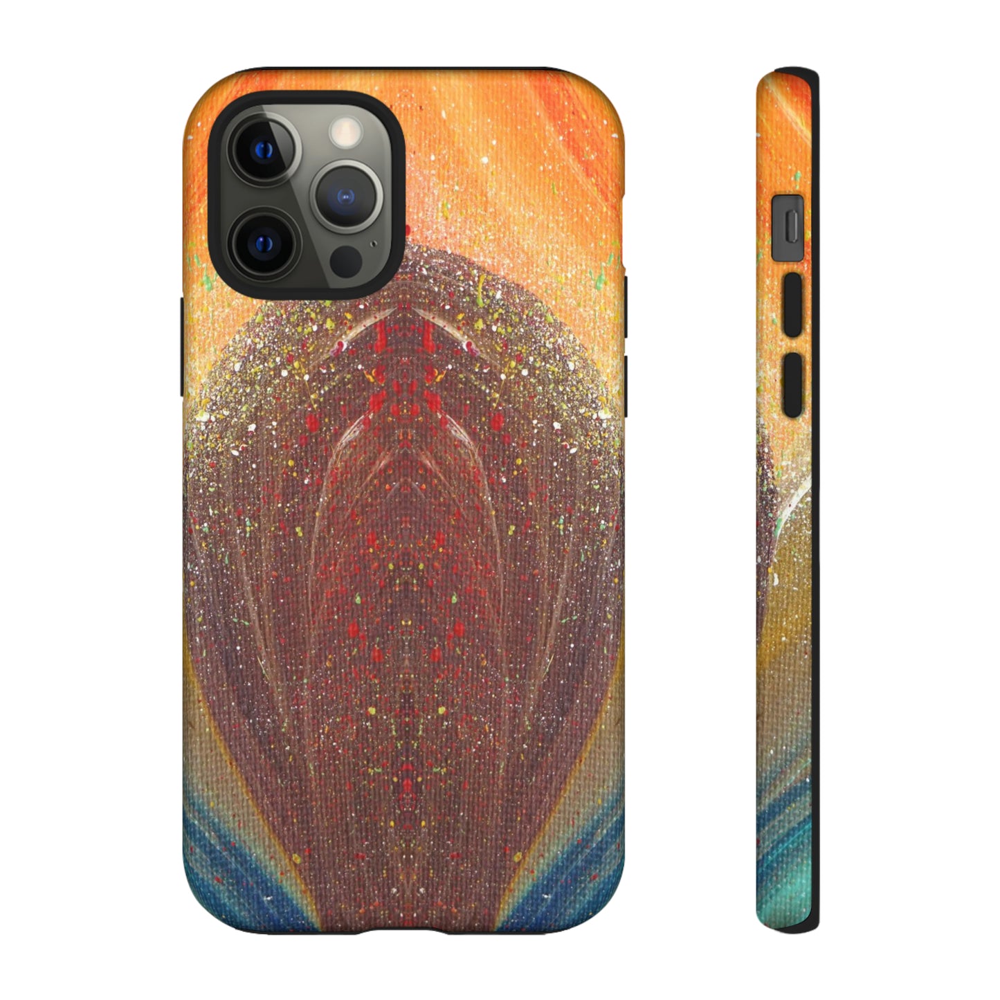 Flow of Magnetism Tough Phone Case for iPhone, Samsung, Pixel