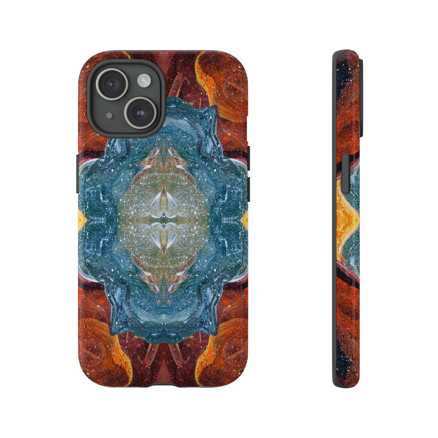 Cosmic Cell Division Tough Phone Case for iPhone, Samsung, Pixel