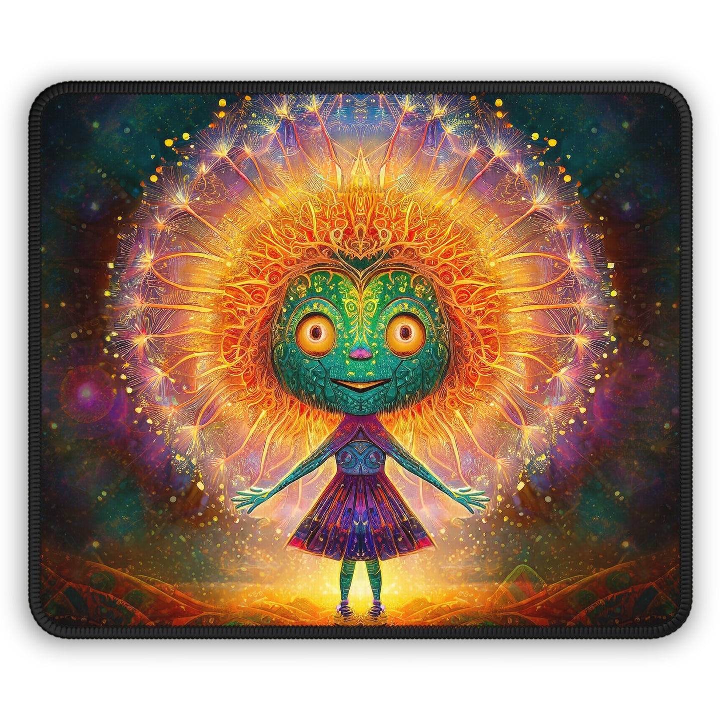 Dandelion Queen Large Mouse Pad