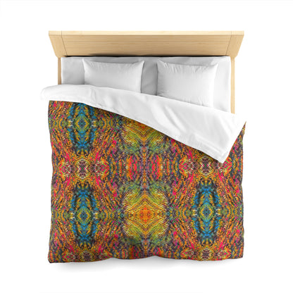 Brazen Symmetry Woven Duvet Cover