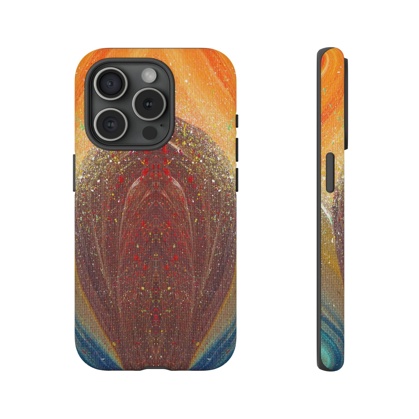 Flow of Magnetism Tough Phone Case for iPhone, Samsung, Pixel