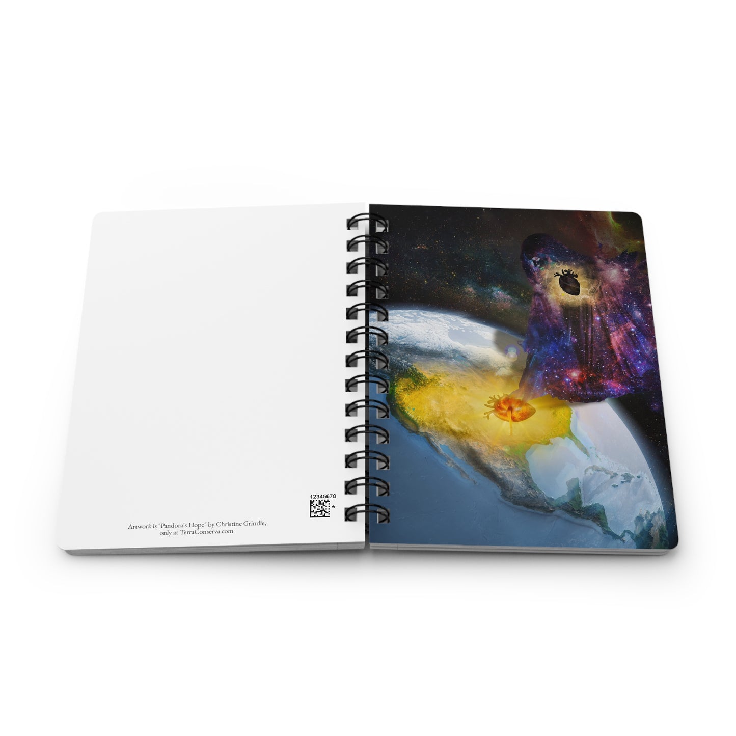 Pandora's Hope Spiral-Bound Lined Notebook