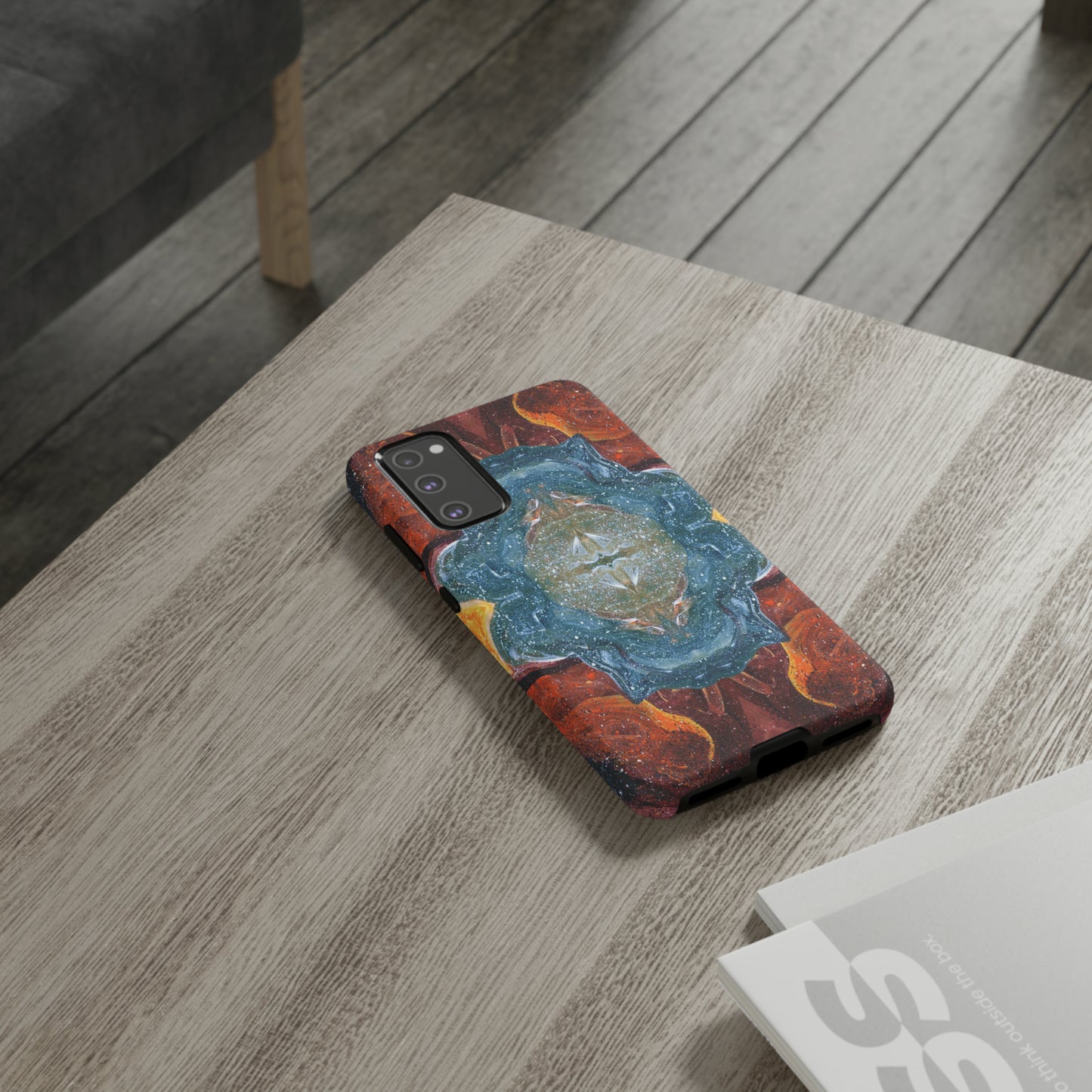 Cosmic Cell Division Tough Phone Case for iPhone, Samsung, Pixel