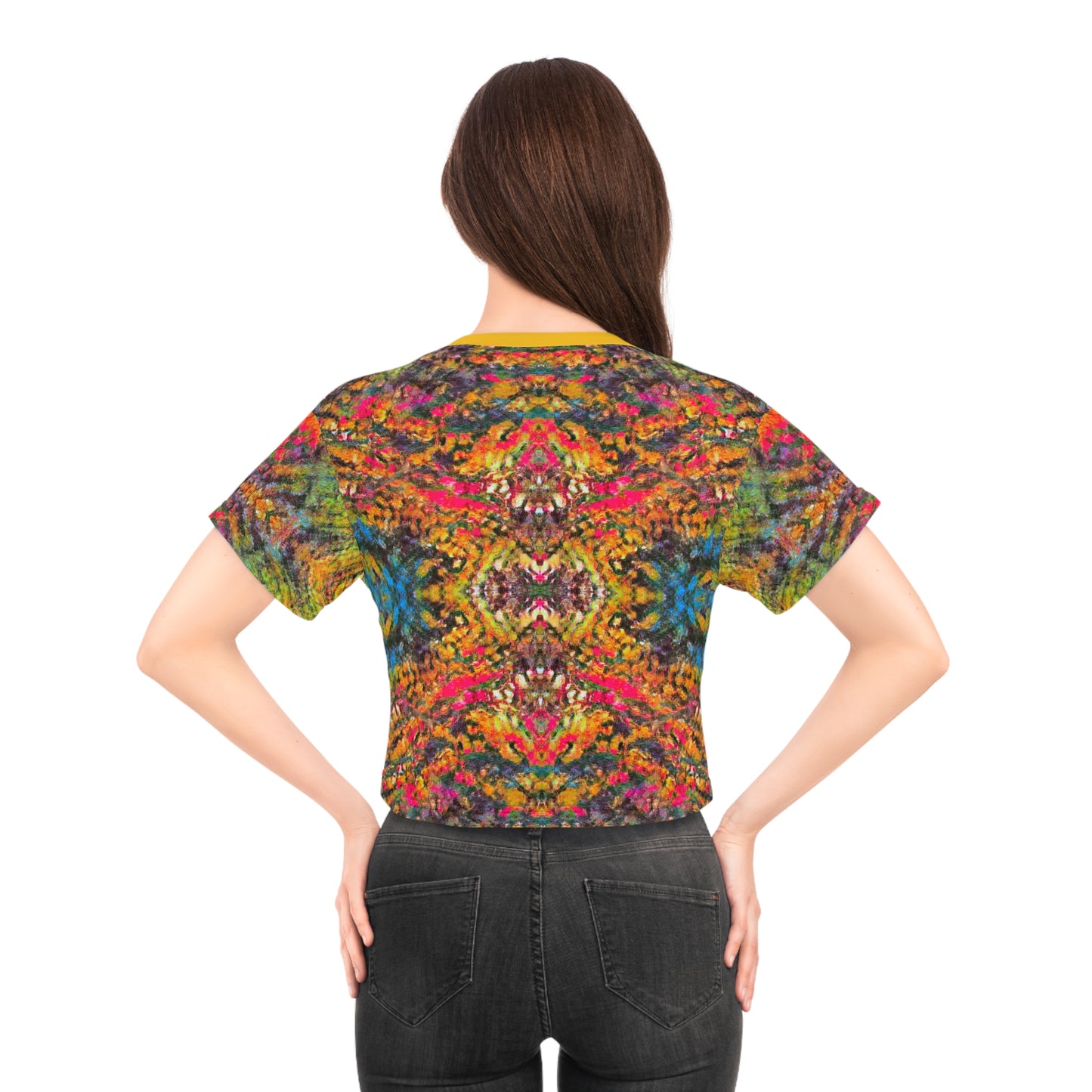 Brazen Symmetry Cropped Tee