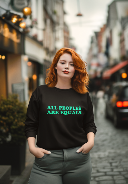 All Peoples Are Equals Adult Long Sleeve Shirt