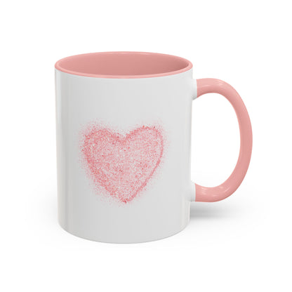 Insufferable STFU Pink Heart Ceramic Mug (11, 15oz)