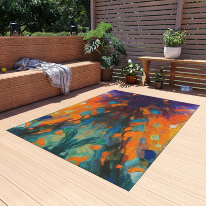 Dog Star Rises Outdoor Rug