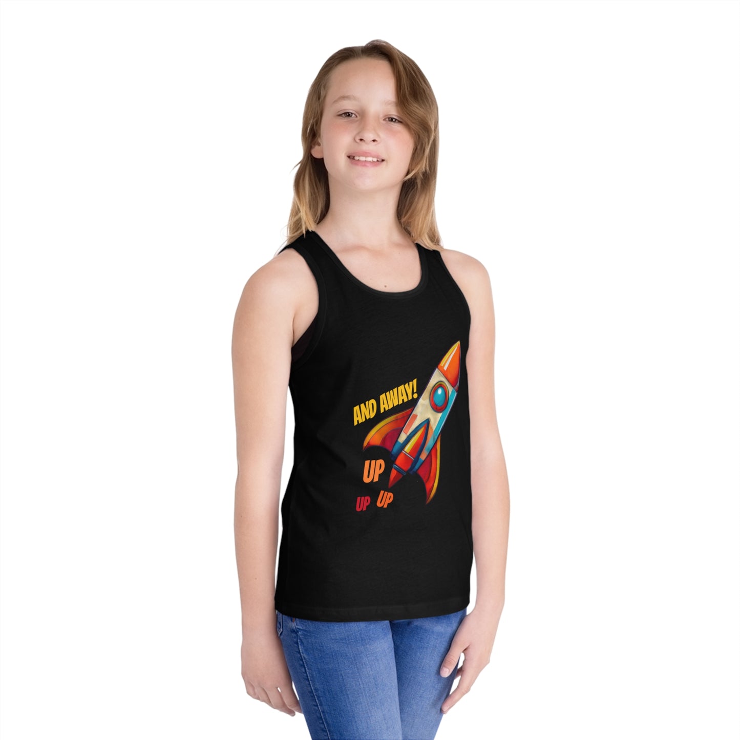 Rocket Ship Liftoff Kids' Tank