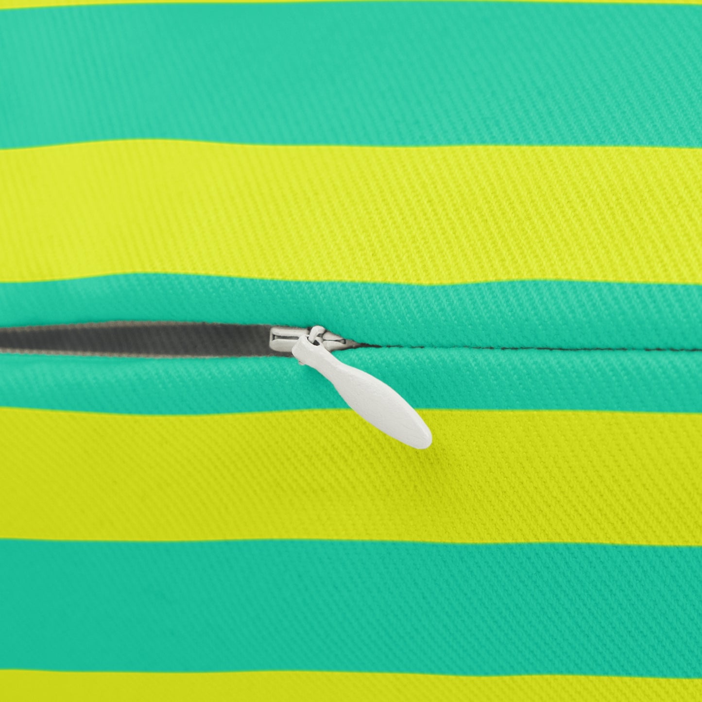 Lemon Lime Skinny Striped Lumbar Pillow