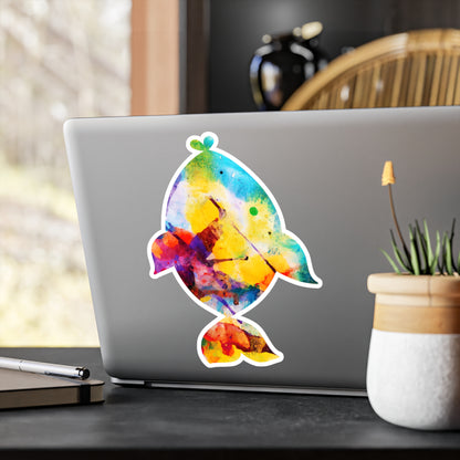 Happiness is a Painted Fish Vinyl Decal Stickers