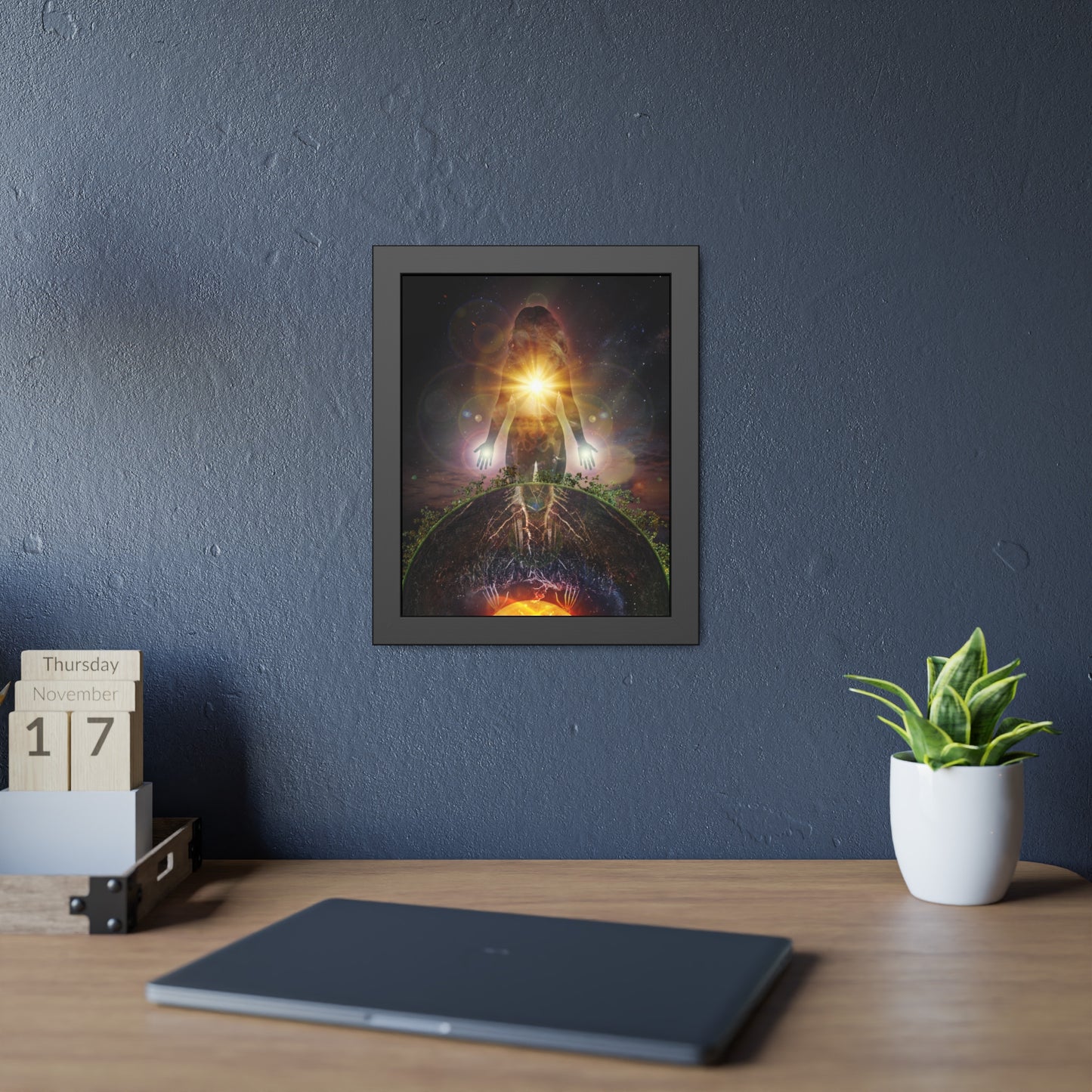 Persephone's Divinity Framed Print | Surreal Art