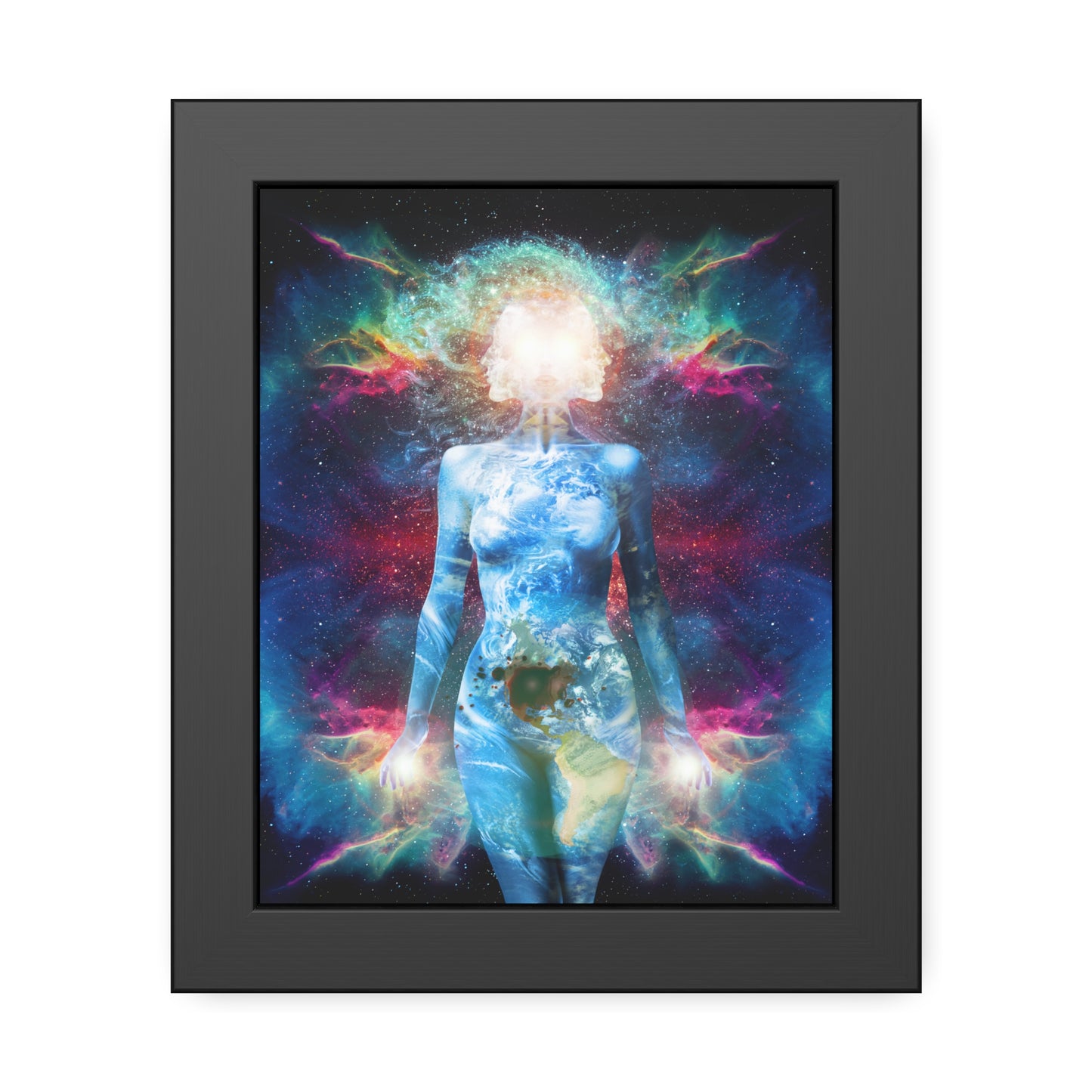 21st Century Gaia Framed Print | Surreal Art