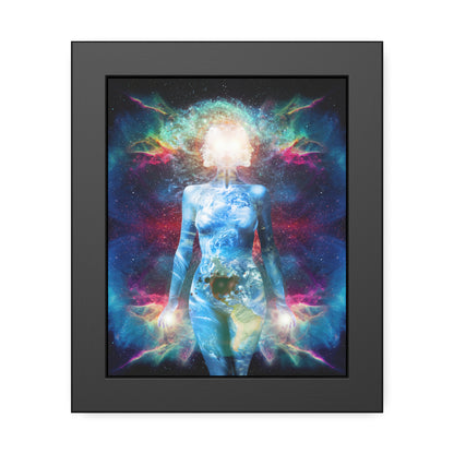 21st Century Gaia Framed Print | Surreal Art