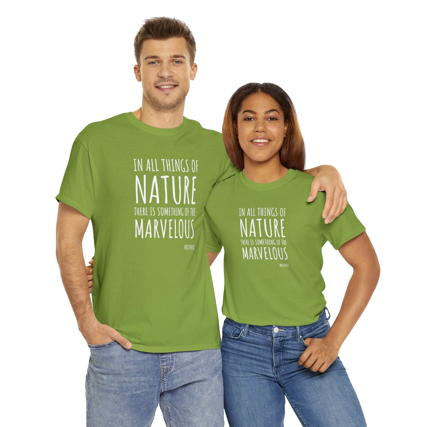 Marvelous Nature Adult 100% Cotton T-Shirt