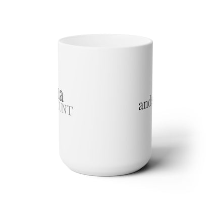 Karma is Spicy 15oz Ceramic Mug