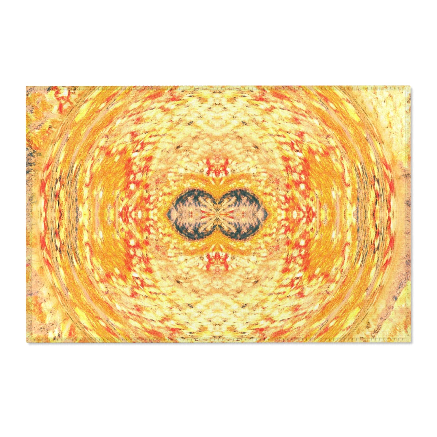 Fire Spirits Abstract Art Indoor Rug