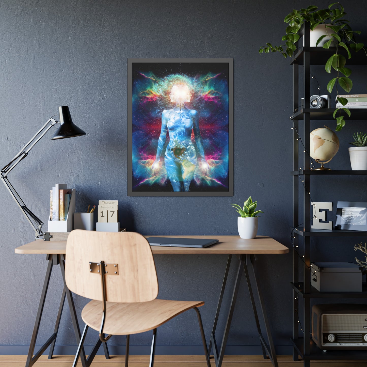 21st Century Gaia Framed Print | Surreal Art