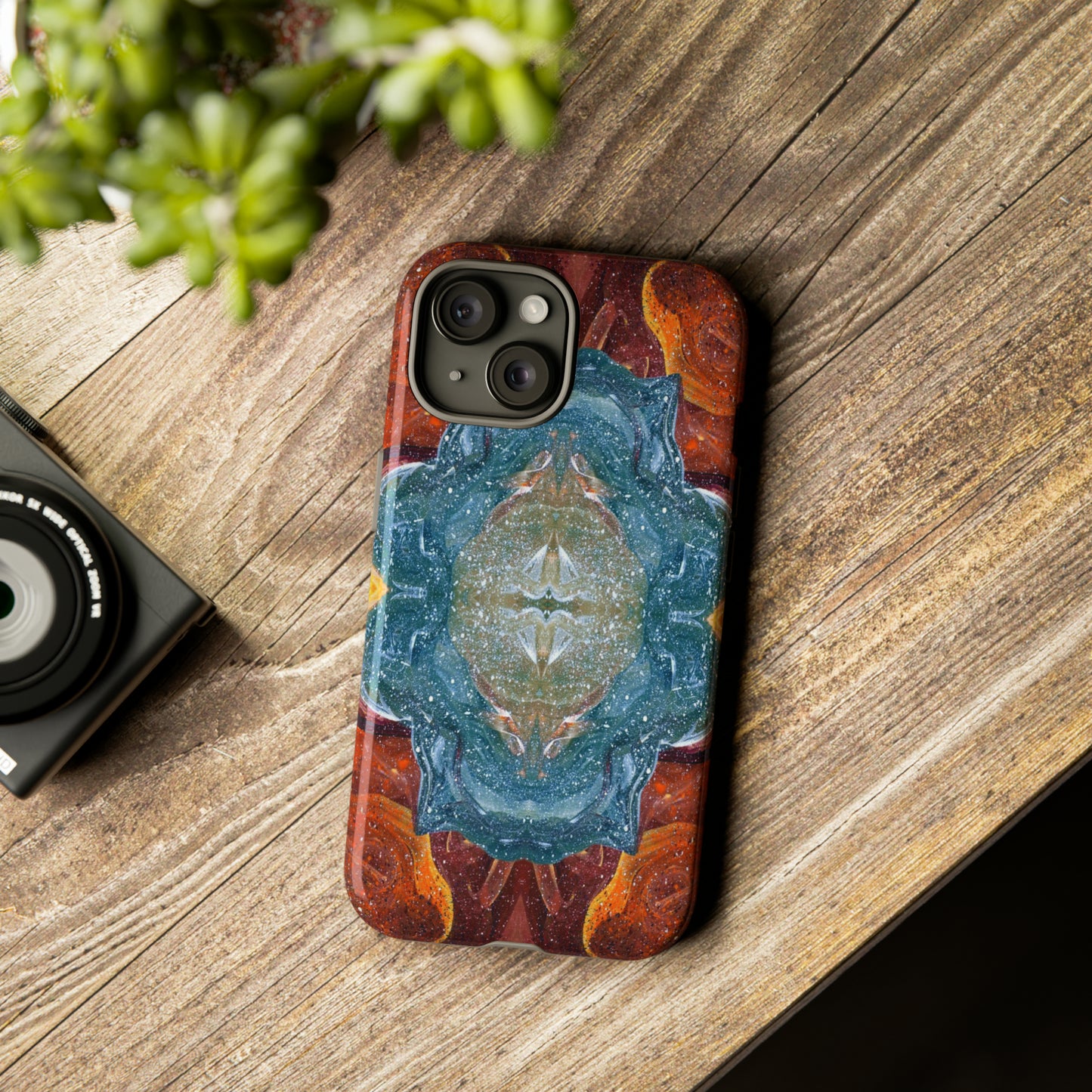 Cosmic Cell Division Tough Phone Case for iPhone, Samsung, Pixel