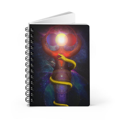 Brigid's Serpent Spiral-Bound Lined Notebook