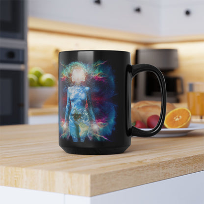 21st Century Gaia 15oz Black Mug